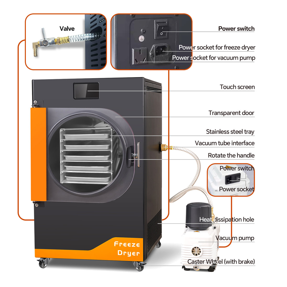 Dalle DFD-10 Home&Commercial Freeze Dryer