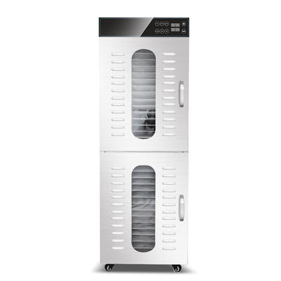 32 Layers Commercial Food Dehydrator -52.30 sq.ft Drying Area | Two Independent Drying Rooms | Digital Adjustable Timer | Temperature Control | Dryer for Jerky, Herb, Meat, Beef, Fruit and Vegetables-1