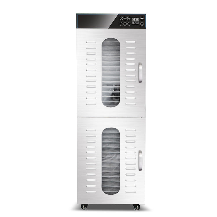 32 Layers Commercial Food Dehydrator -52.30 sq.ft Drying Area | Two Independent Drying Rooms | Digital Adjustable Timer | Temperature Control | Dryer for Jerky, Herb, Meat, Beef, Fruit and Vegetables-1