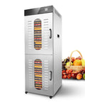 产品 32 Layers Commercial Food Dehydrator -52.30 sq.ft Drying Area | Two Independent Drying Rooms | Digital Adjustable Timer | Temperature Control | Dryer for Jerky, Herb, Meat, Beef, Fruit and Vegetables-3