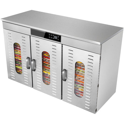 60 Layers Industrial Food Dehydrator -98.06 sq.ft Drying Area  | Three Independent Drying Rooms | Digital Adjustable Timer | Temperature Control | Dryer for Jerky, Herb, Meat, Beef, Fruit and Vegetables-5