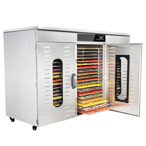 60 Layers Industrial Food Dehydrator -98.06 sq.ft Drying Area  | Three Independent Drying Rooms | Digital Adjustable Timer | Temperature Control | Dryer for Jerky, Herb, Meat, Beef, Fruit and Vegetables-6