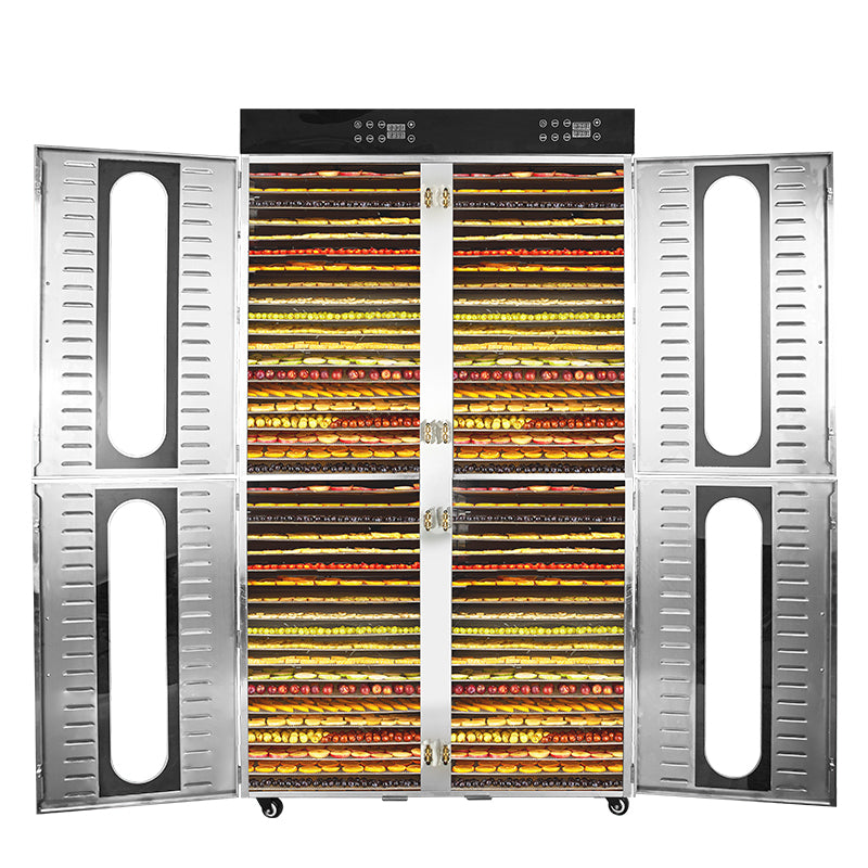 80 Layers Industrial Food Dehydrator -130.75 sq.ft Drying Area | Four Independent Drying Rooms | Digital Adjustable Timer | Temperature Control | Dryer for Jerky, Herb, Meat, Beef, Fruit and Vegetables-2