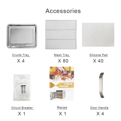 80 Layers Industrial Food Dehydrator Accessories
