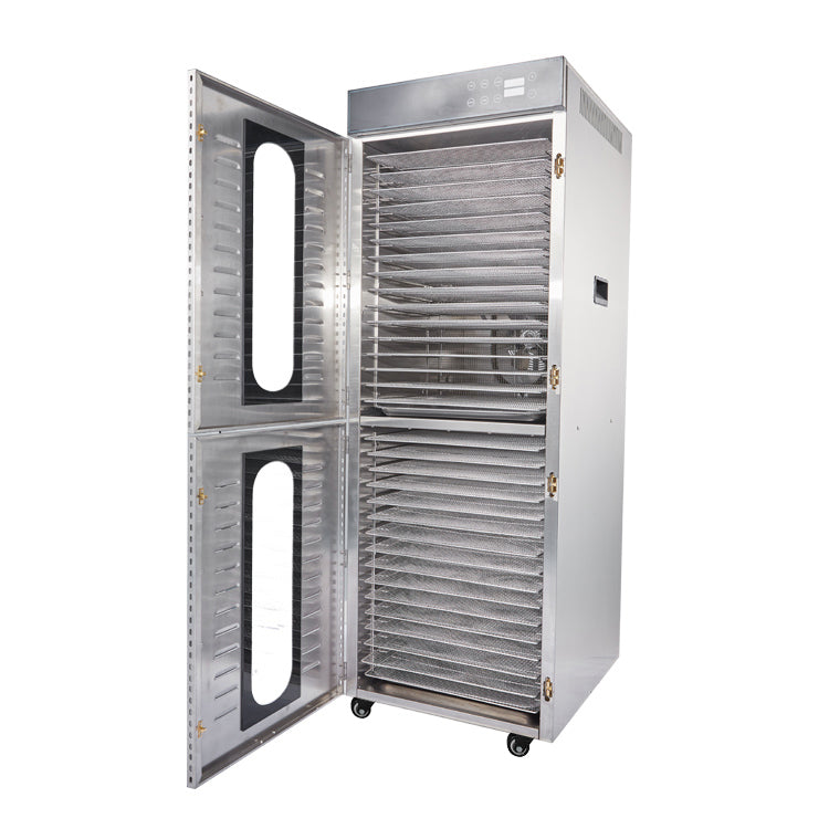 产品 32 Layers Commercial Food Dehydrator -52.30 sq.ft Drying Area | Two Independent Drying Rooms | Digital Adjustable Timer | Temperature Control | Dryer for Jerky, Herb, Meat, Beef, Fruit and Vegetables-3