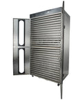 28 Layers Industrial Food Dehydrator -127.97 sq.ft Drying Area | Two Large Independent Drying Rooms | Digital Adjustable Timer | Temperature Control | Dryer for Jerky, Herb, Meat, Beef, Fruit and Vegetables-3